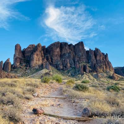 Superstition Mountains, Arizona, USA