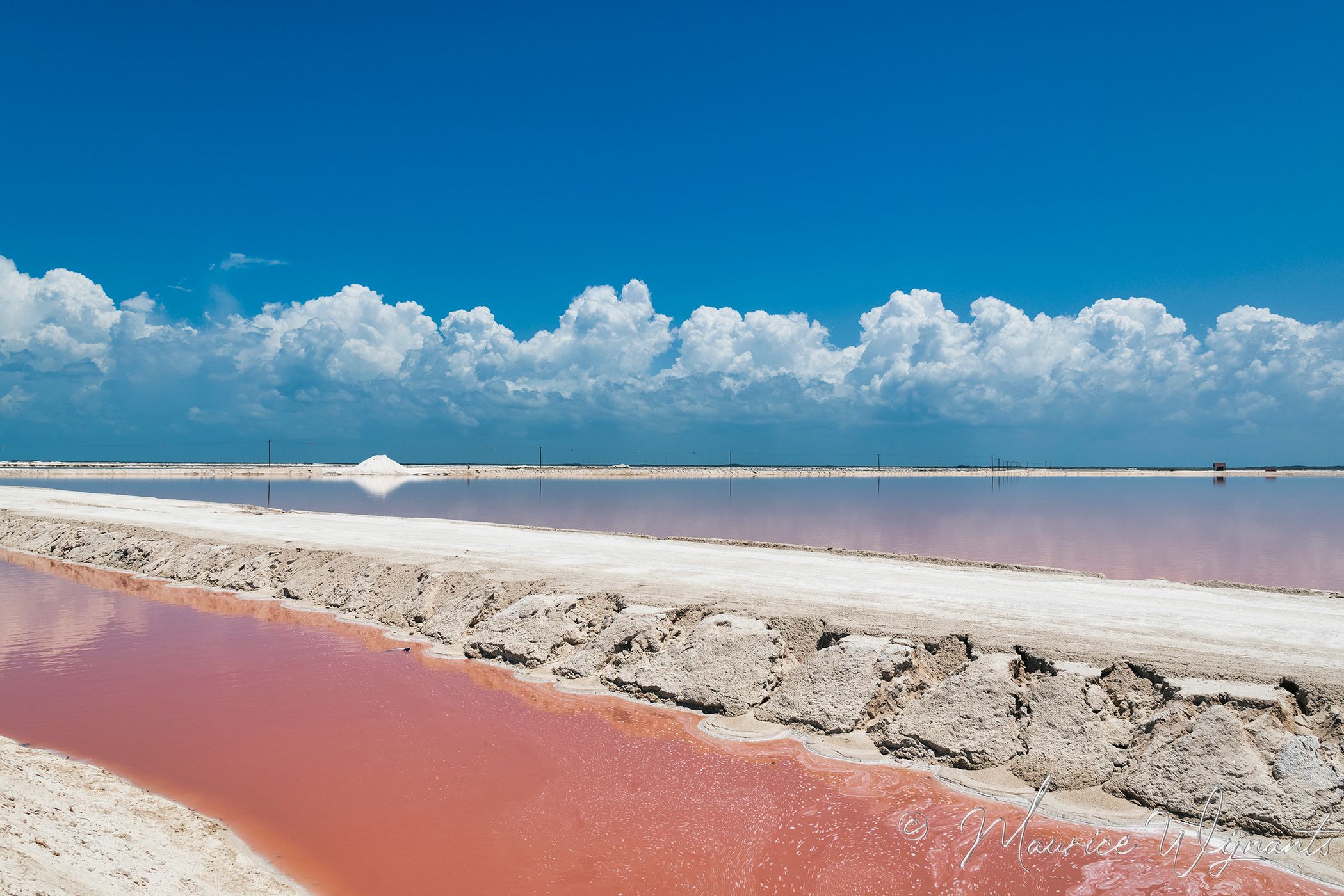 The Pink Lagoon, Mexico