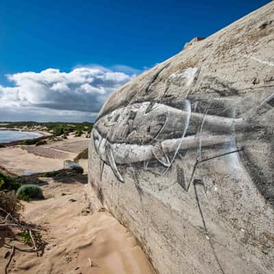 The Shark Bunker, North Head, Jurien Bay, Western Australia, Australia