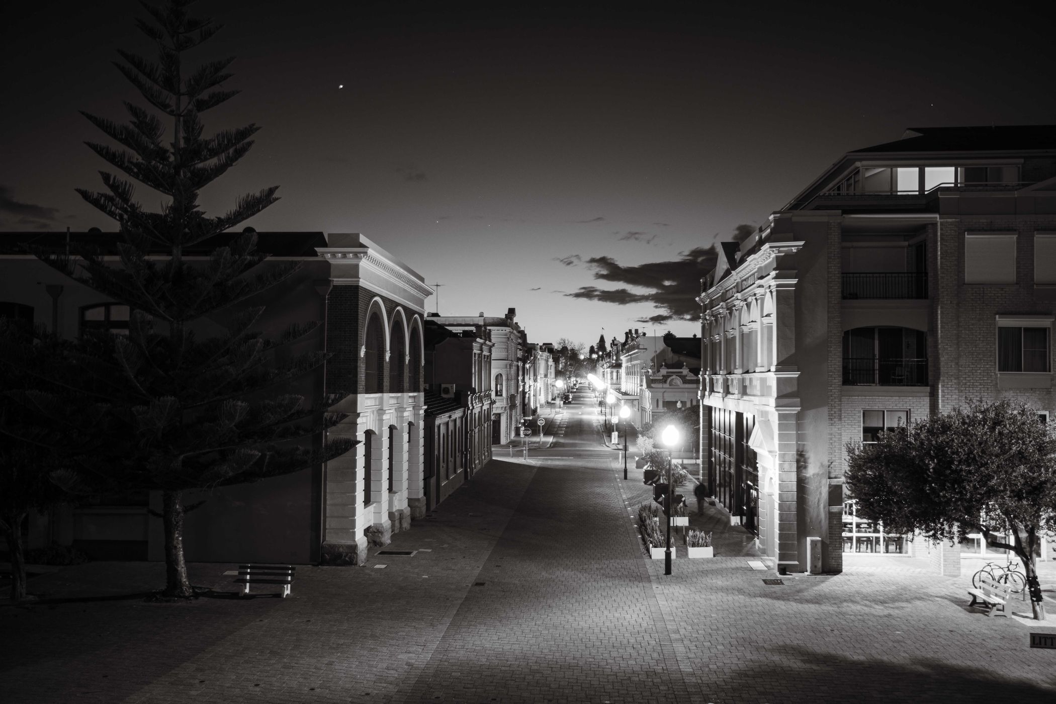 The streets of Fremantle, Western Australia, Australia