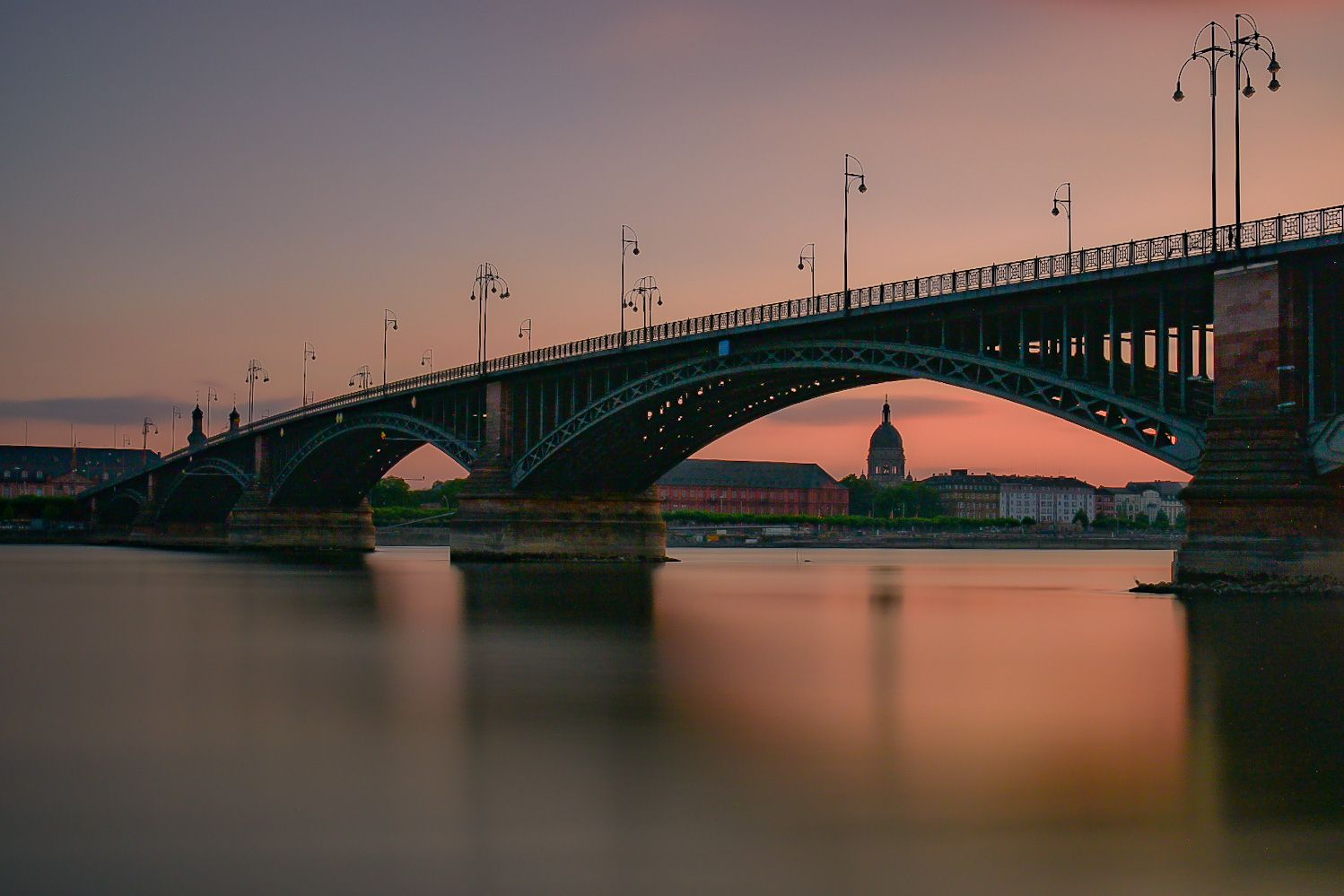 Theodor-Heuss-Bridge, Mainz, Germany