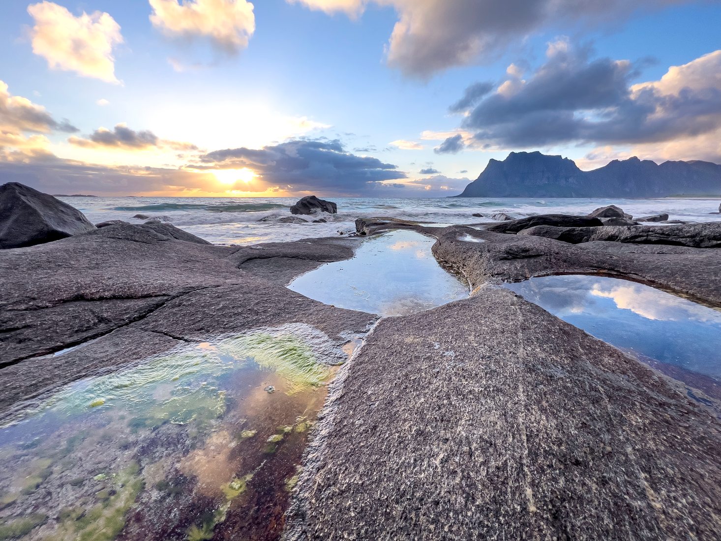 Uttakleiv beach, Norway