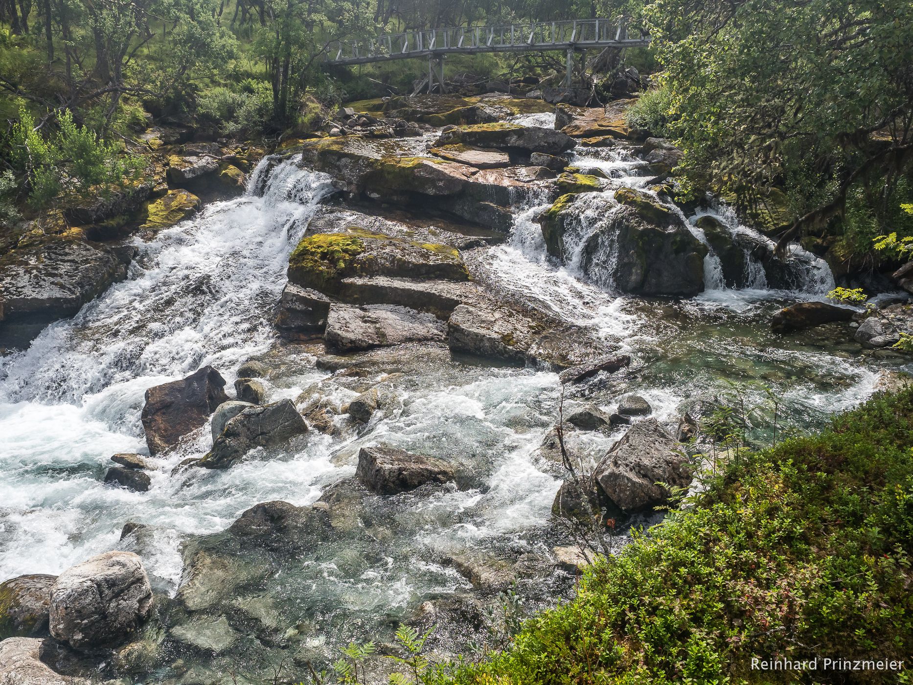 Vardahangselvi Waterfall, Norway