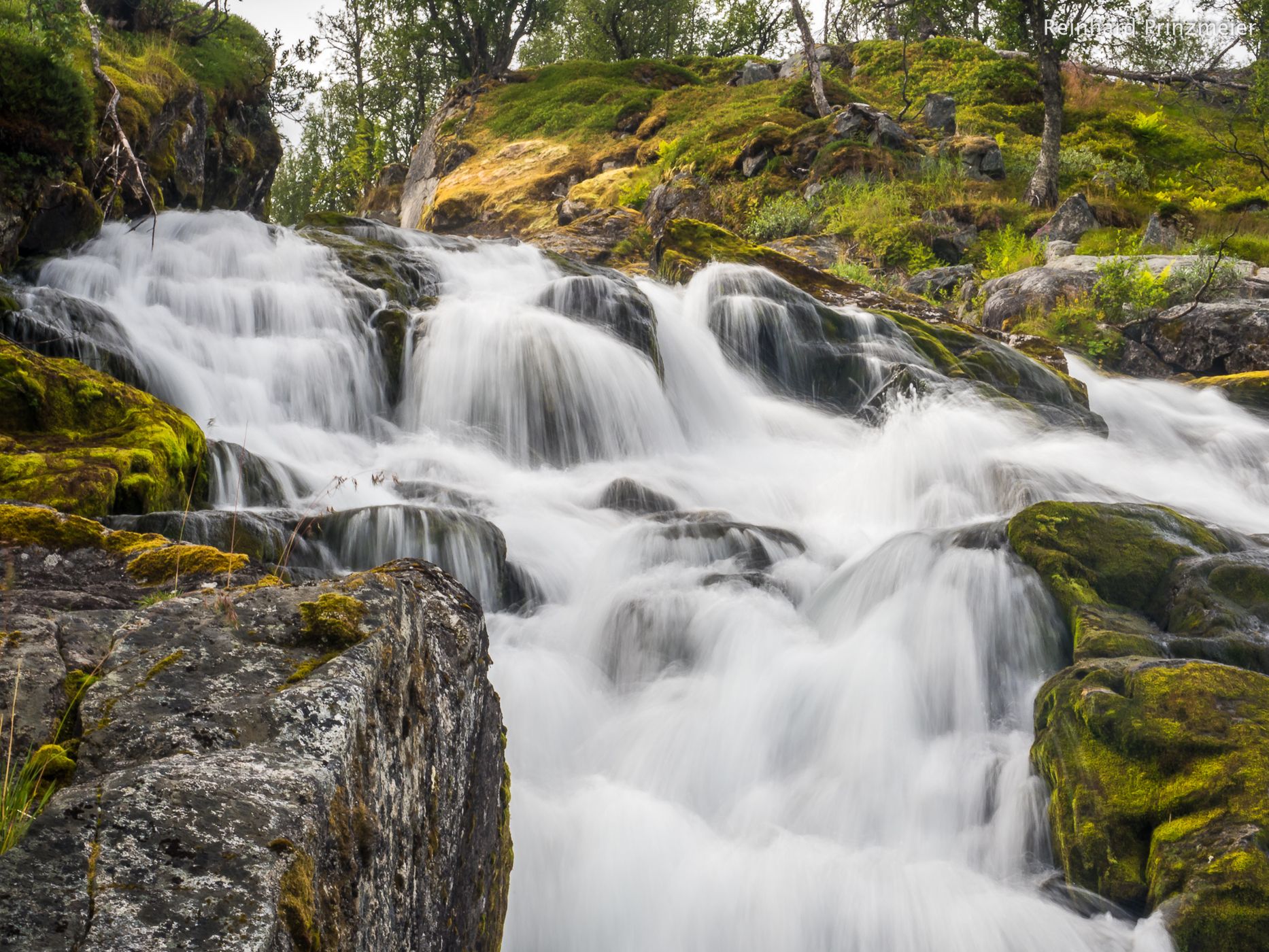 Vardahangselvi Waterfall, Norway