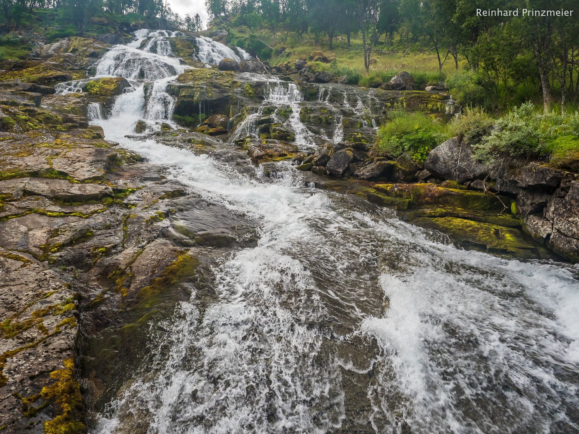 Vardahangselvi Waterfall, Norway