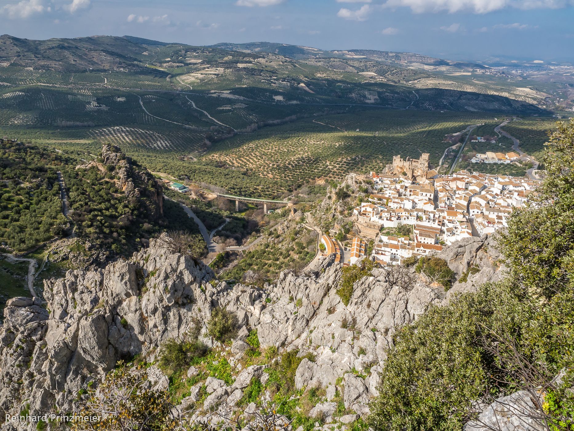 View to Zuheros, Spain