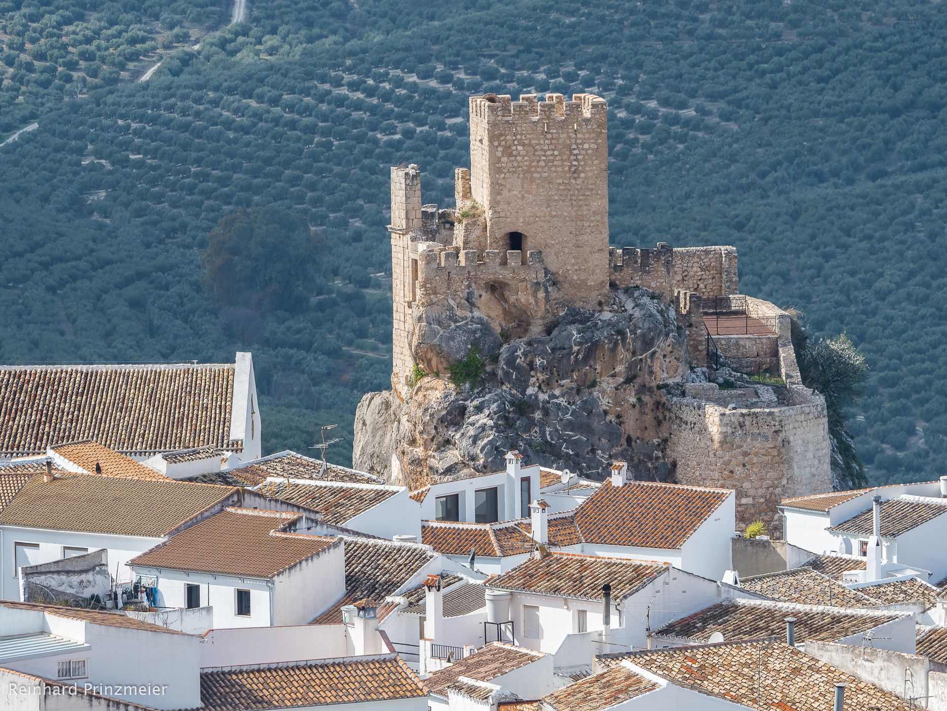 View to Zuheros, Spain