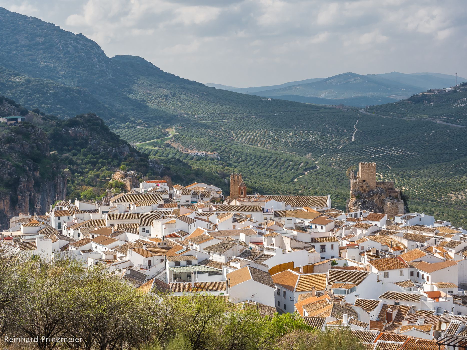 View to Zuheros, Spain