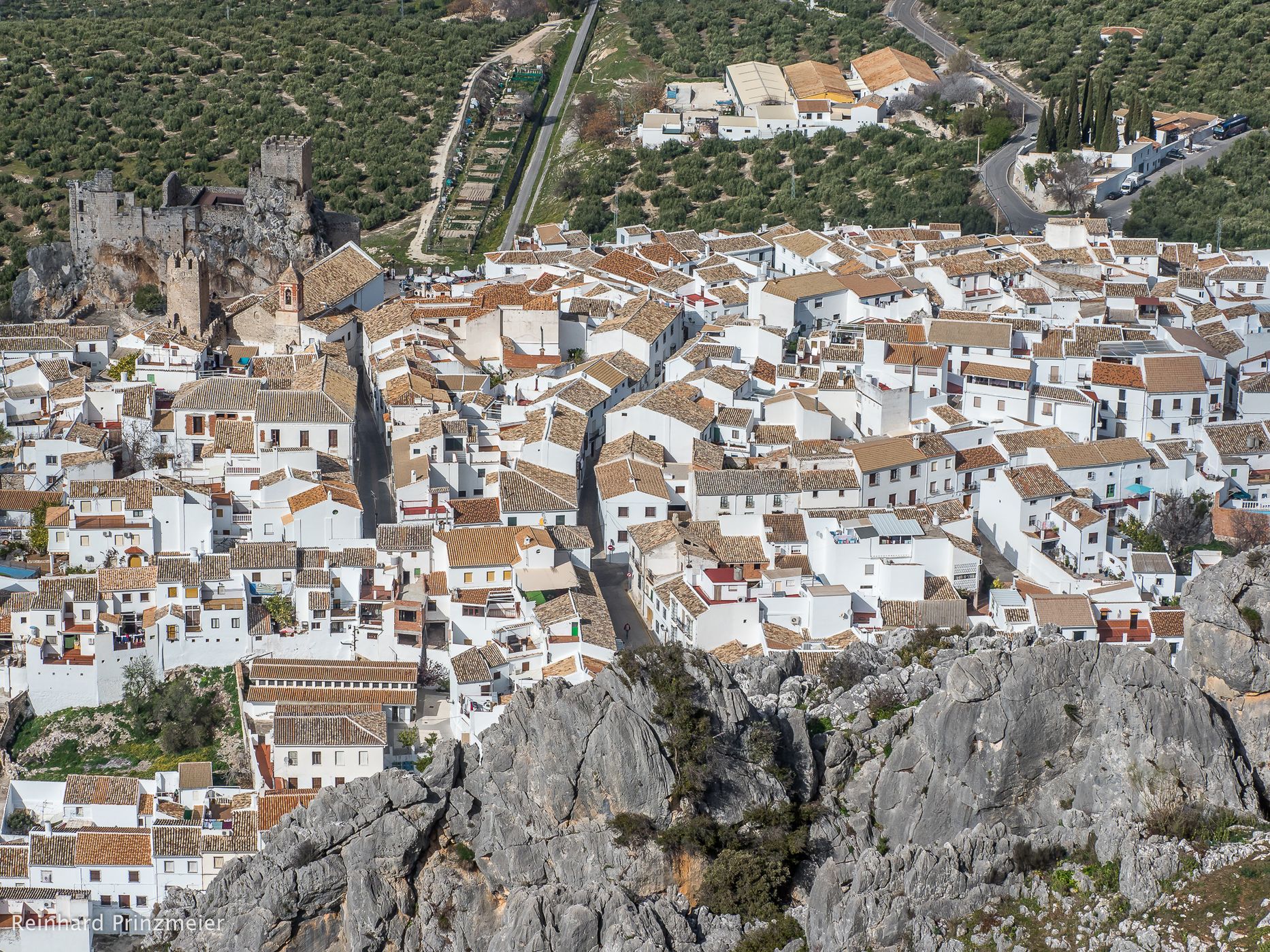 View to Zuheros, Spain