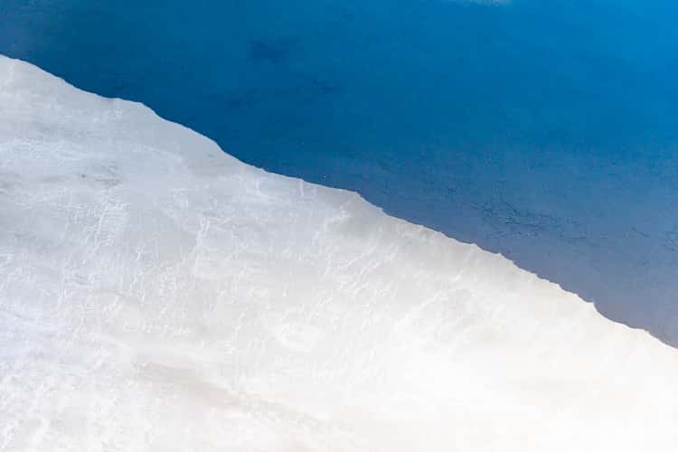 Water Meets Salt in Kati Thanda-Lake Eyre