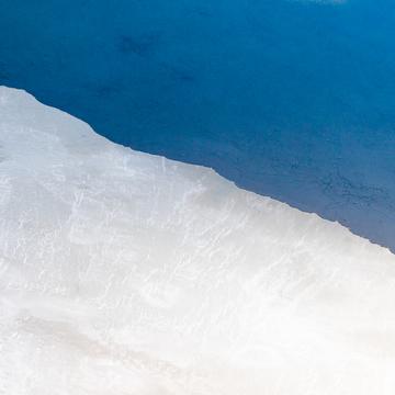 Water Meets Salt in Kati Thanda-Lake Eyre, Australia