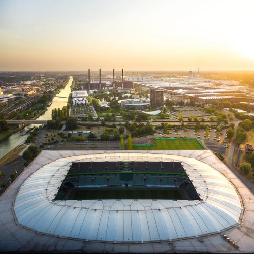 Wolfsburg Cityscape [Drone]