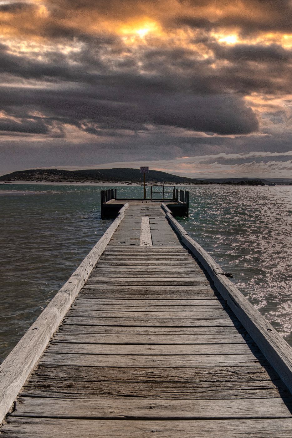 Wooden Jetty Kalbarri, Western Australia, Australia