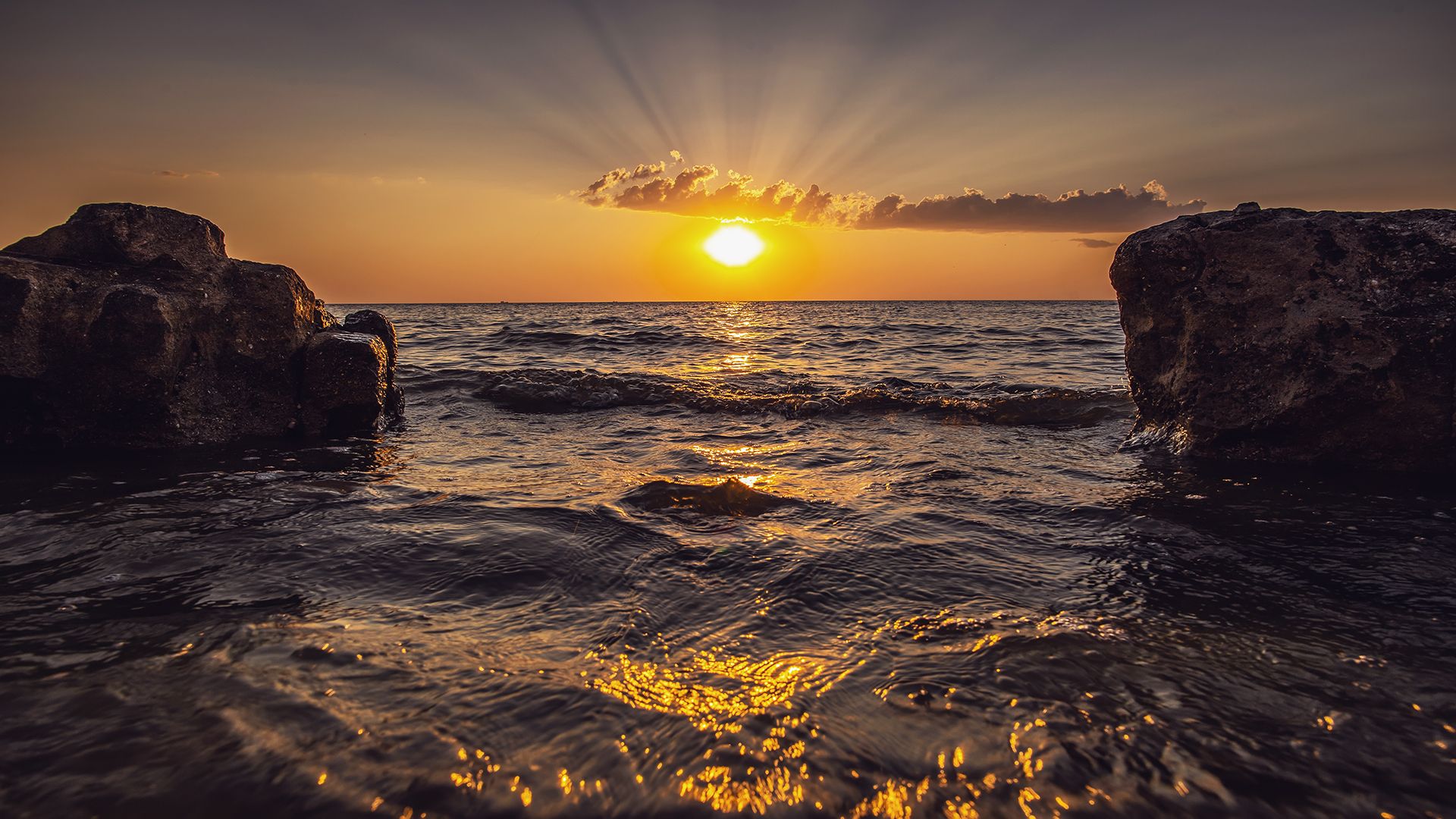 Yeysk sunset, Russian Federation