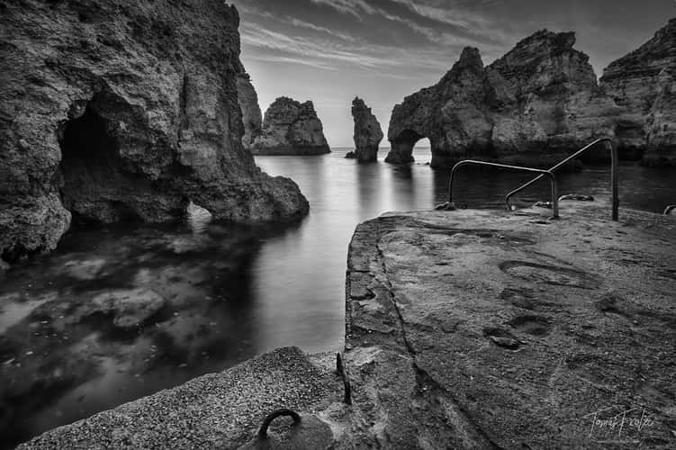 At Cape Bizar, Ponta da Piedade, Algarve