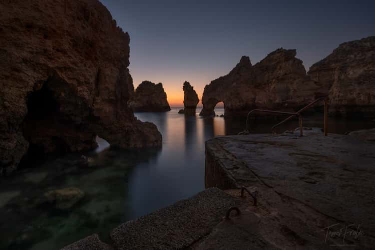 At Cape Bizar, Ponta da Piedade, Algarve