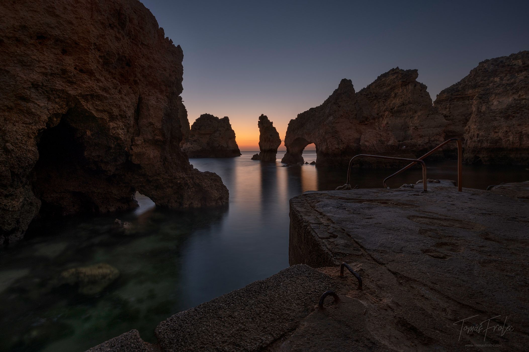 At Cape Bizar, Ponta da Piedade, Algarve, Portugal