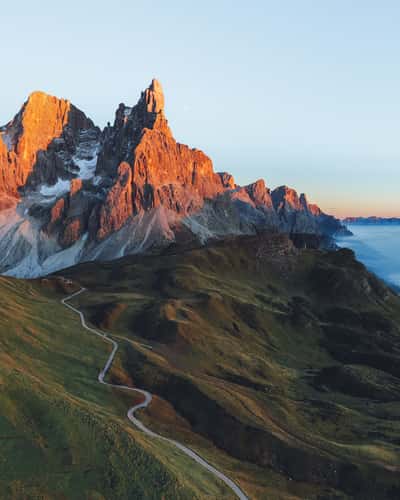 Baita Segantini, Trentino