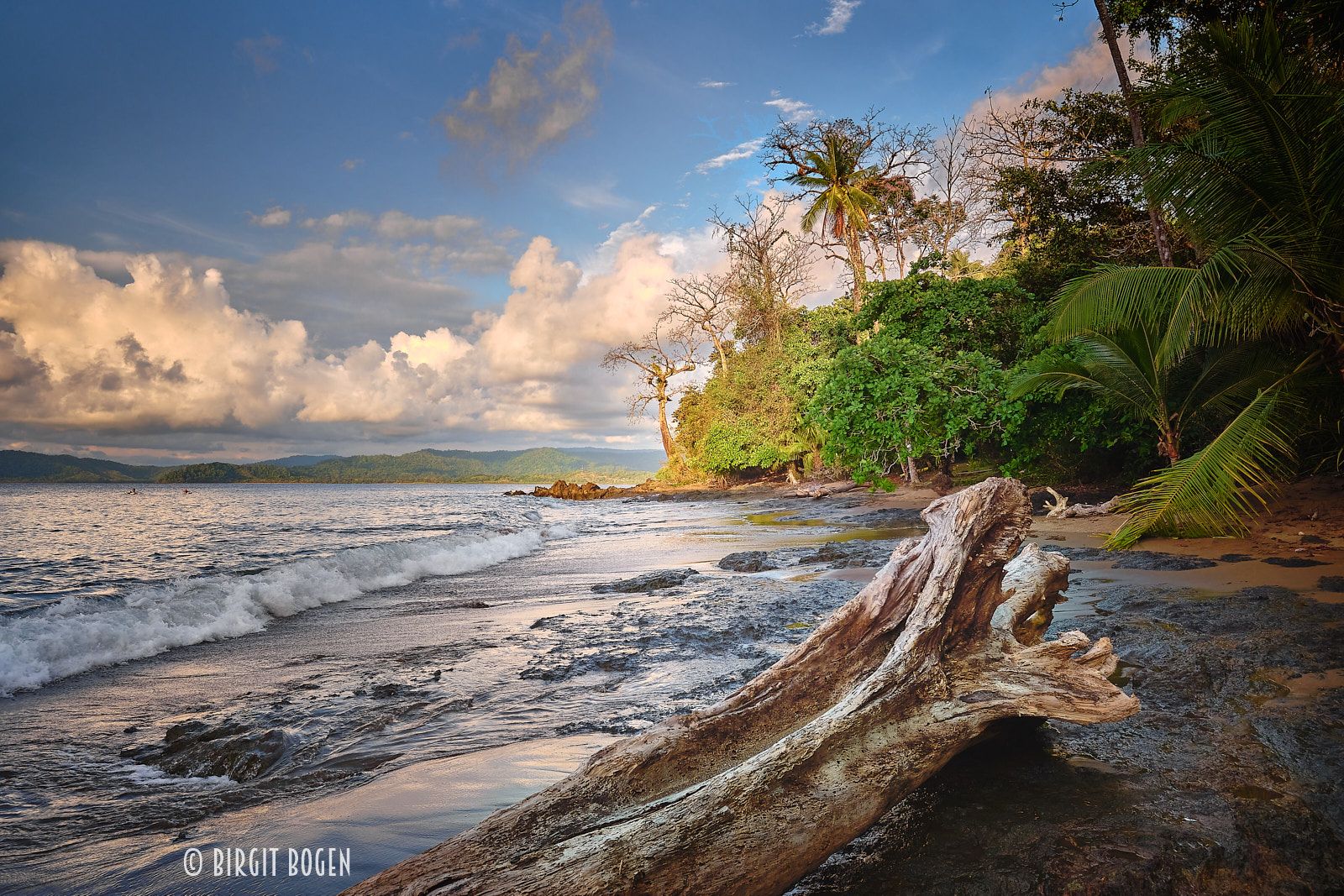 Beach in Corcovado Nationalparc, Costa Rica