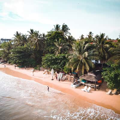 Beach of Bonavista, Sri Lanka