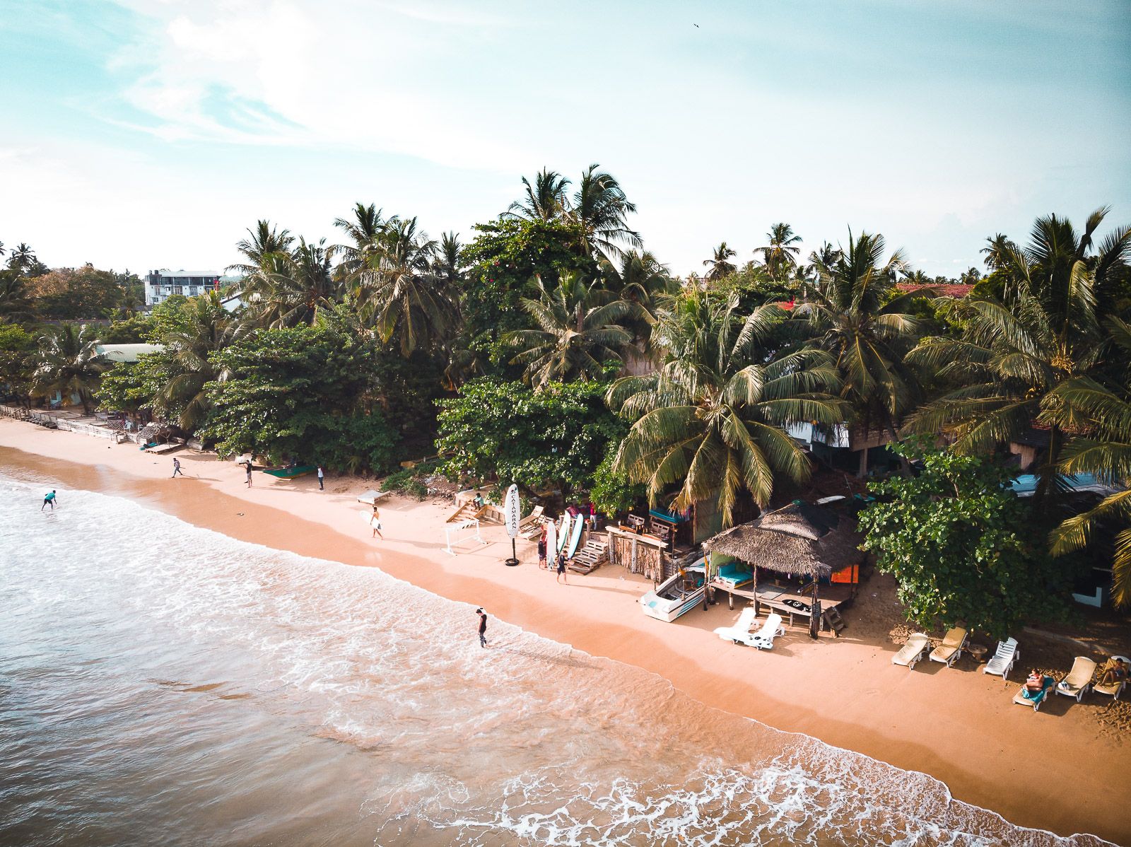 Beach of Bonavista, Sri Lanka