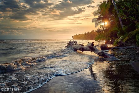 Beach of Marino Ballena Nationalpark