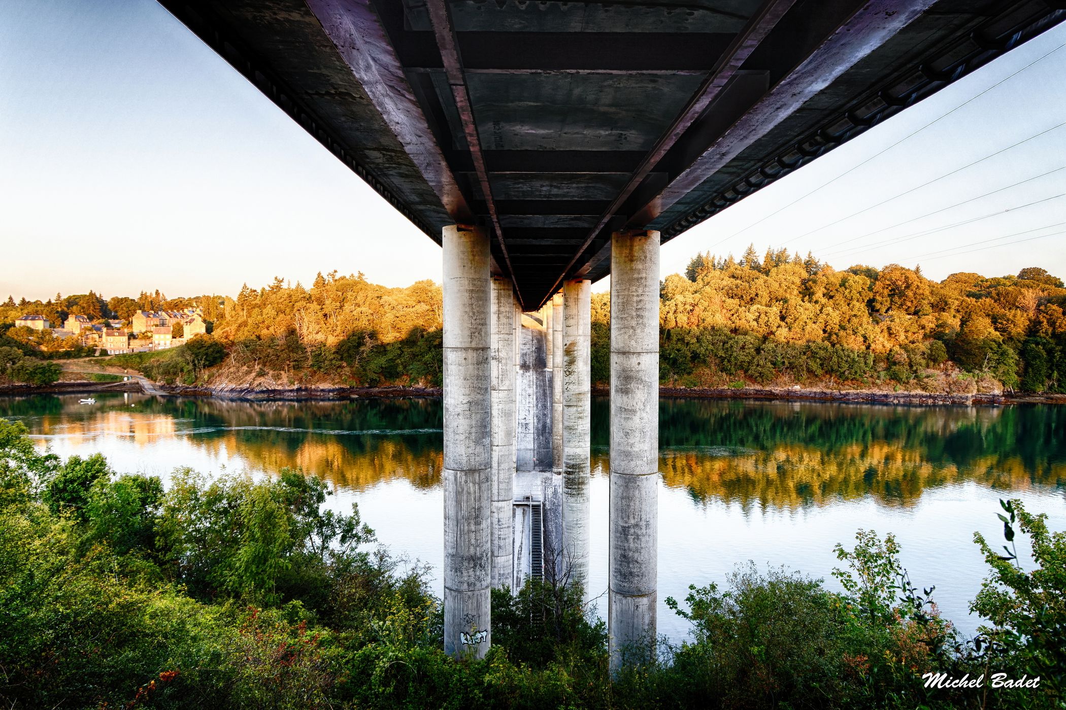 Bridge of Chateaubriand, France