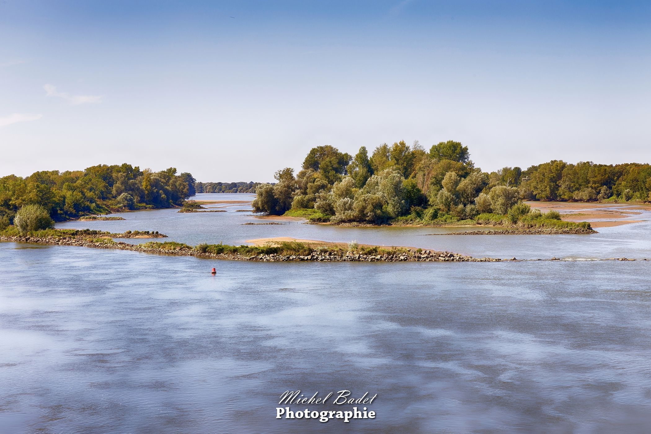 Bridge of Mauves sur Loire, France