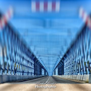 Bridge of Mauves sur Loire, France