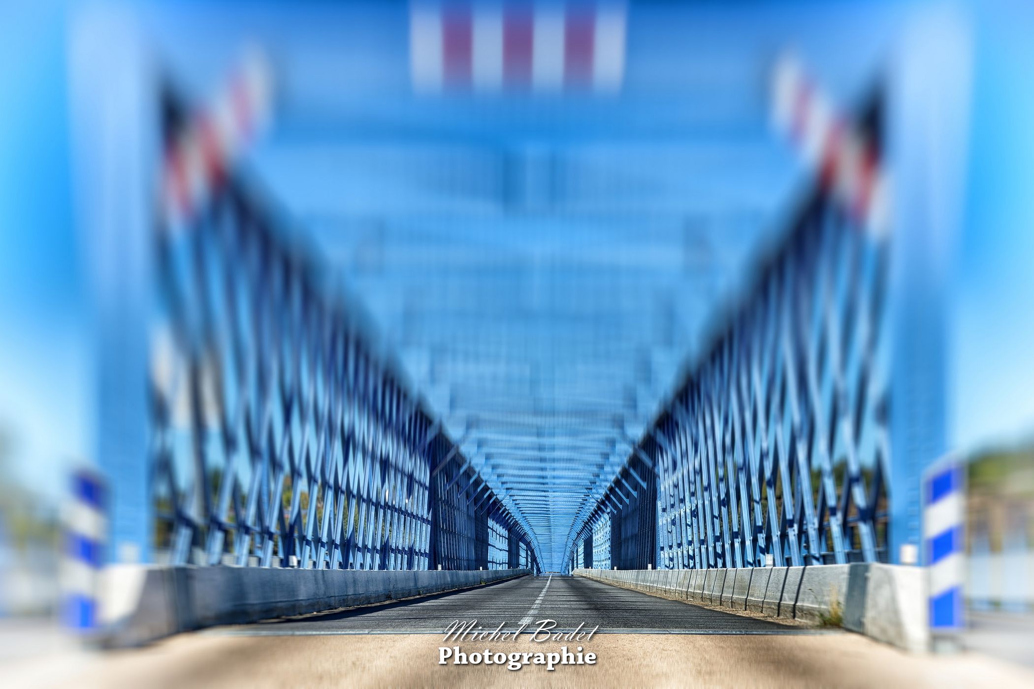 Bridge of Mauves sur Loire, France
