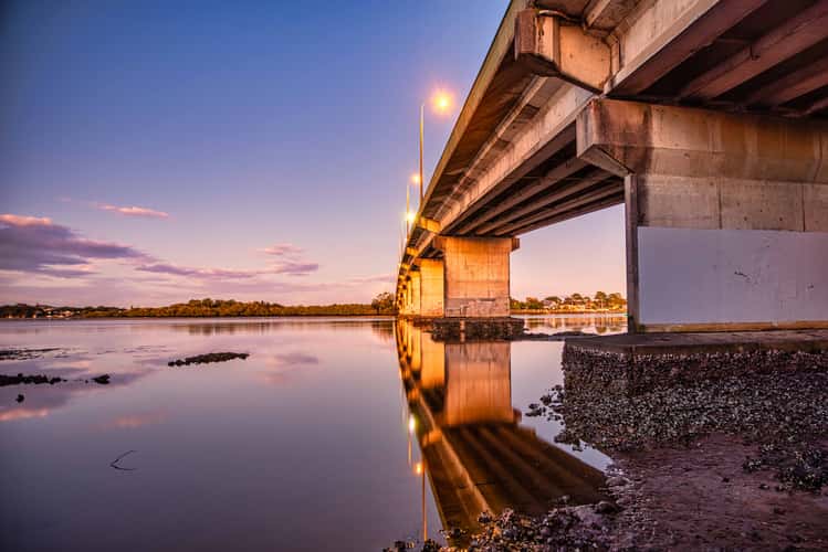 Bridge, Tea Gardens, Hawks Nest, New South Wales