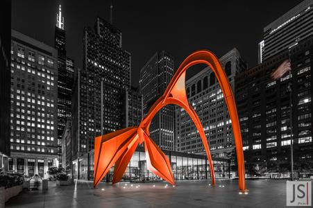 Calder's Flamingo, Chicago