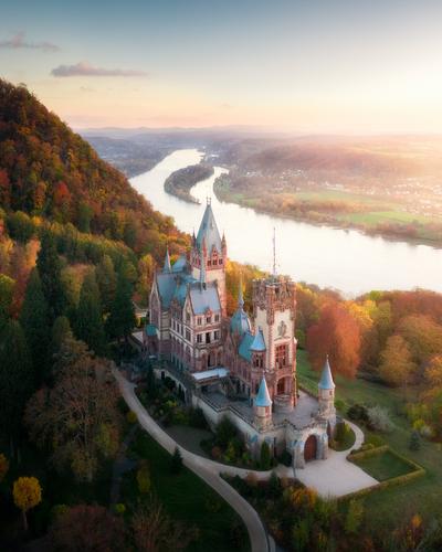 Castle Drachenburg [drone]