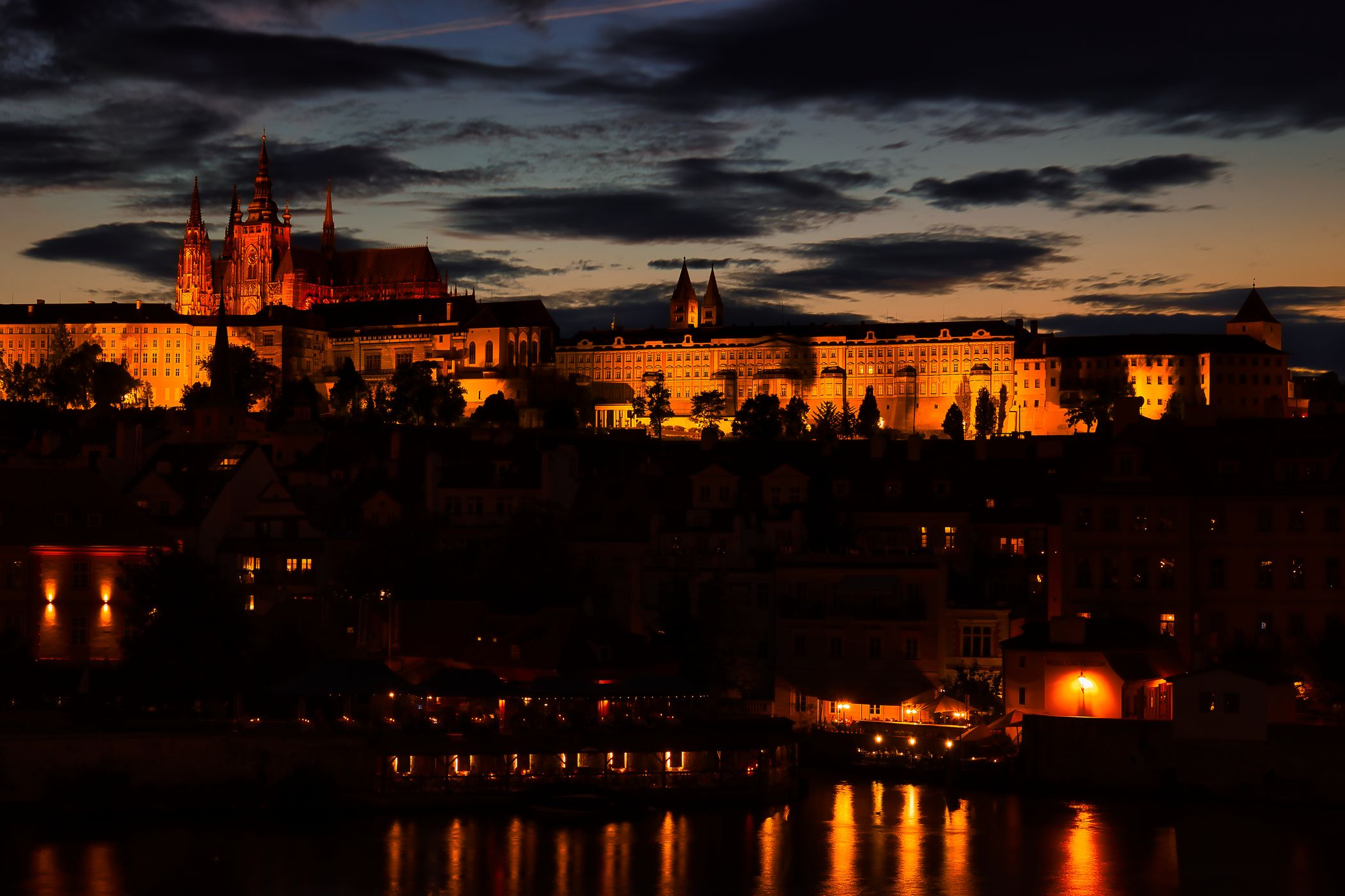 Charles Bridge and Prague Castle, Prague, Czech Republic