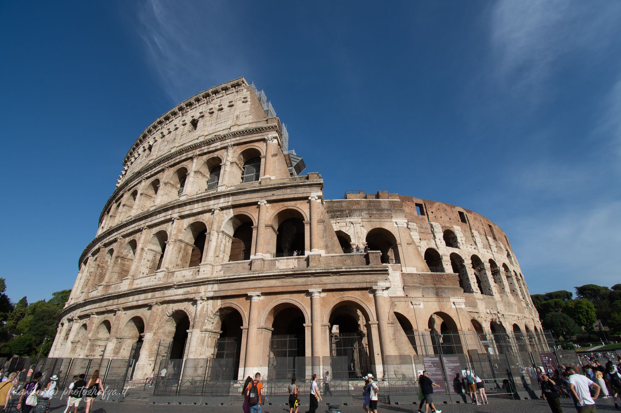 Colosseum (front view), Rome, Italy