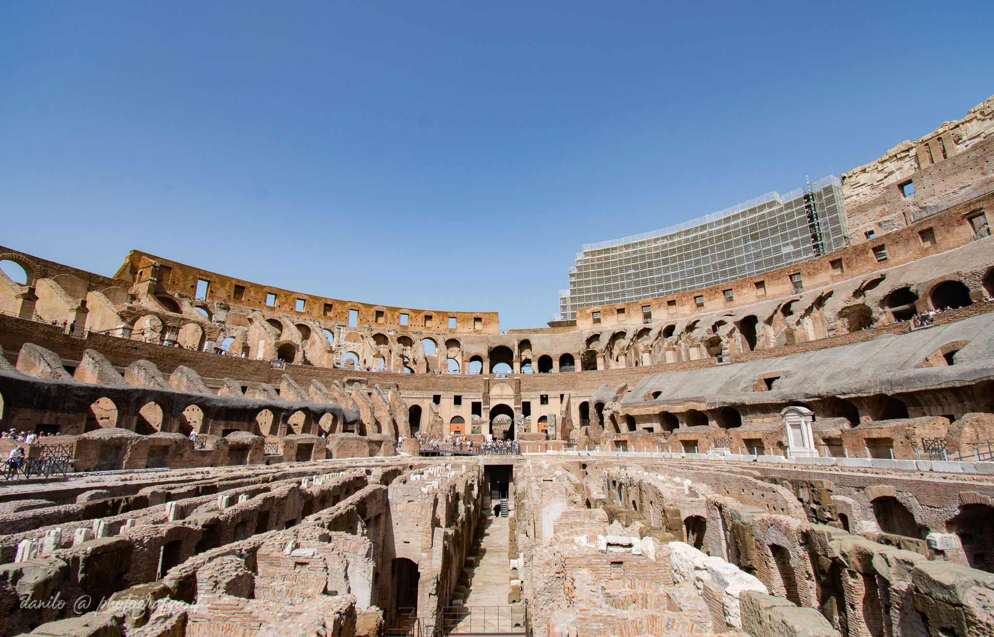Colosseum (inside), Rome, Italy