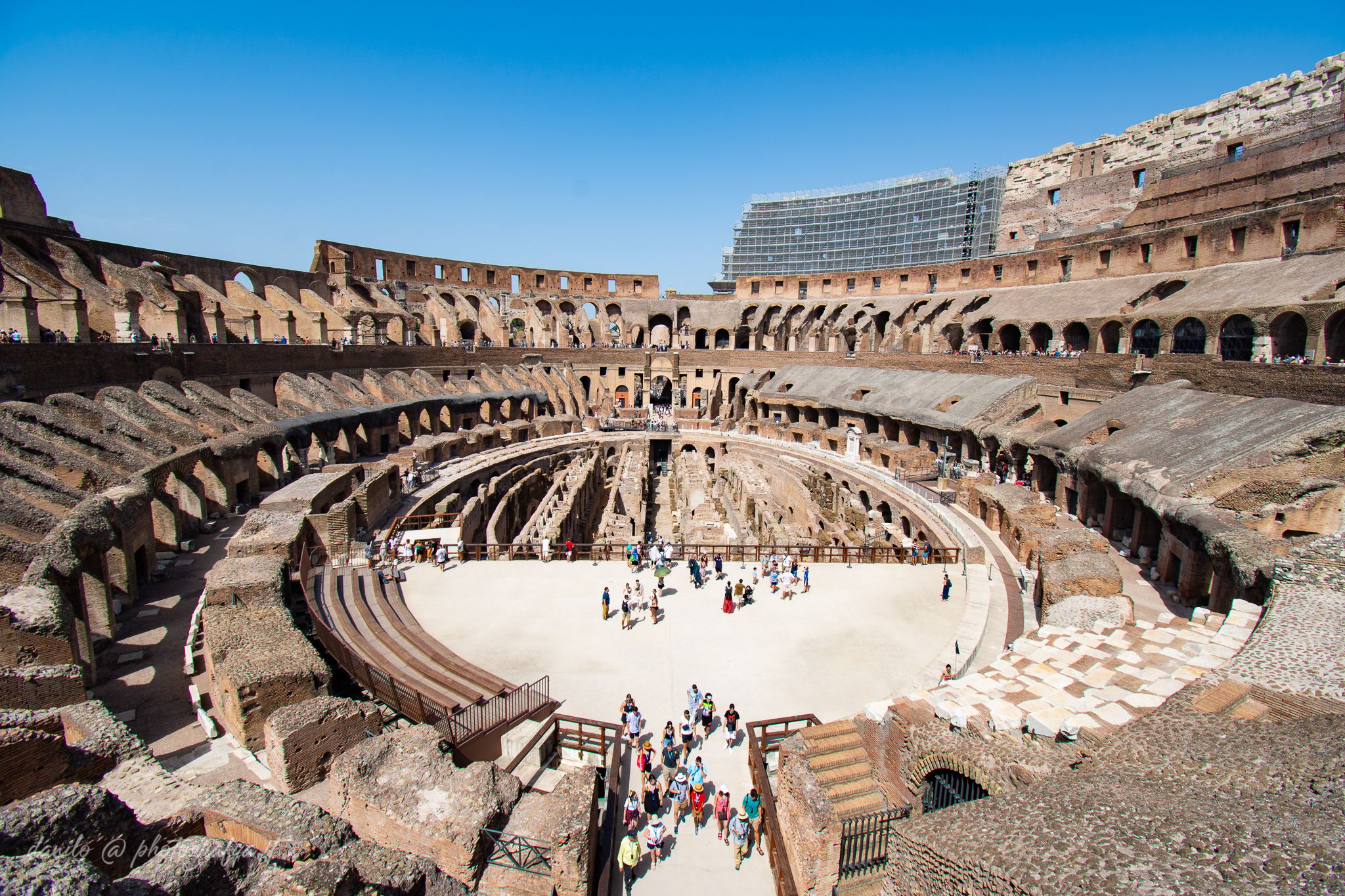 Colosseum (inside), Rome, Italy