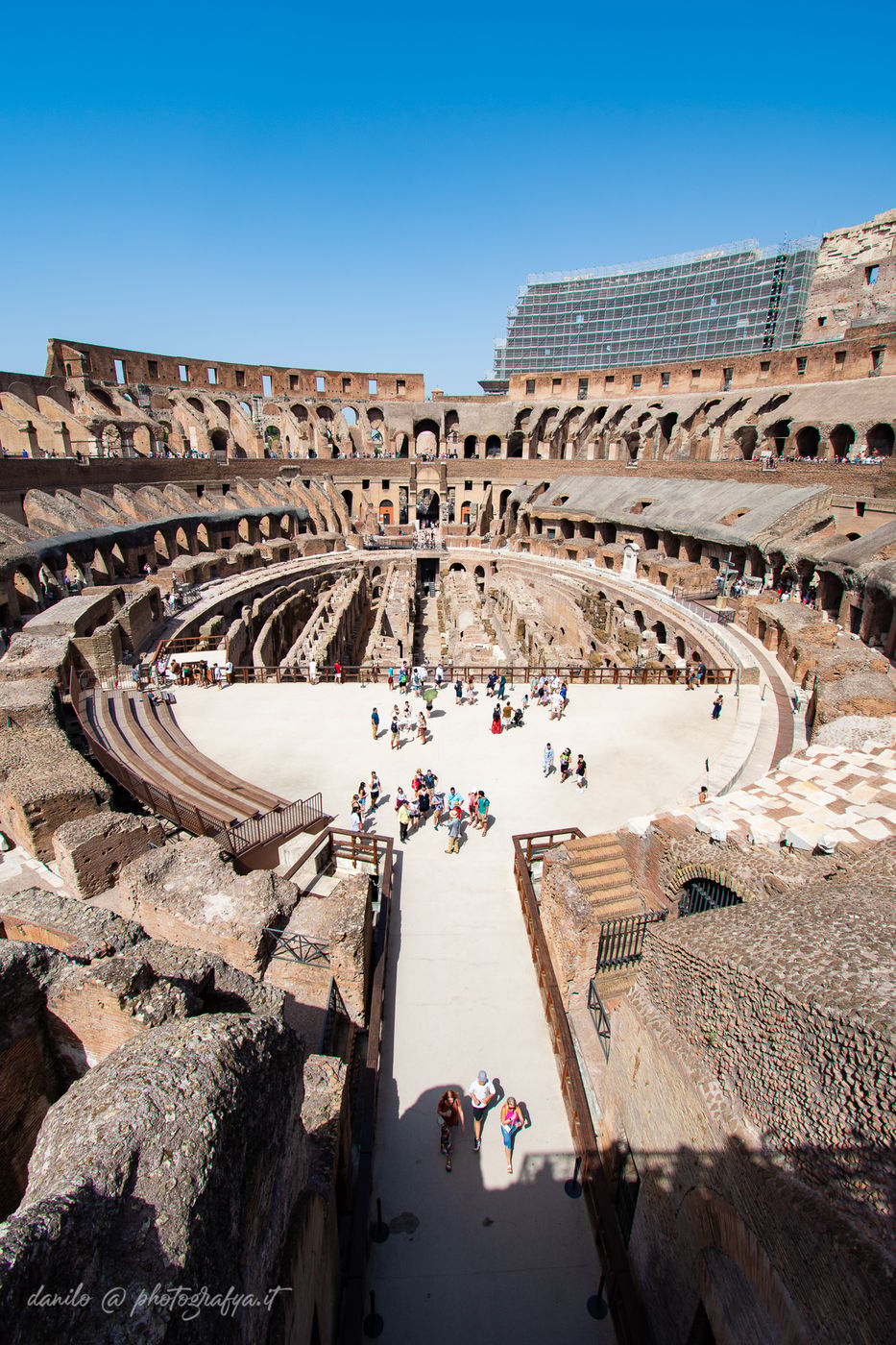 Colosseum (inside), Rome, Italy