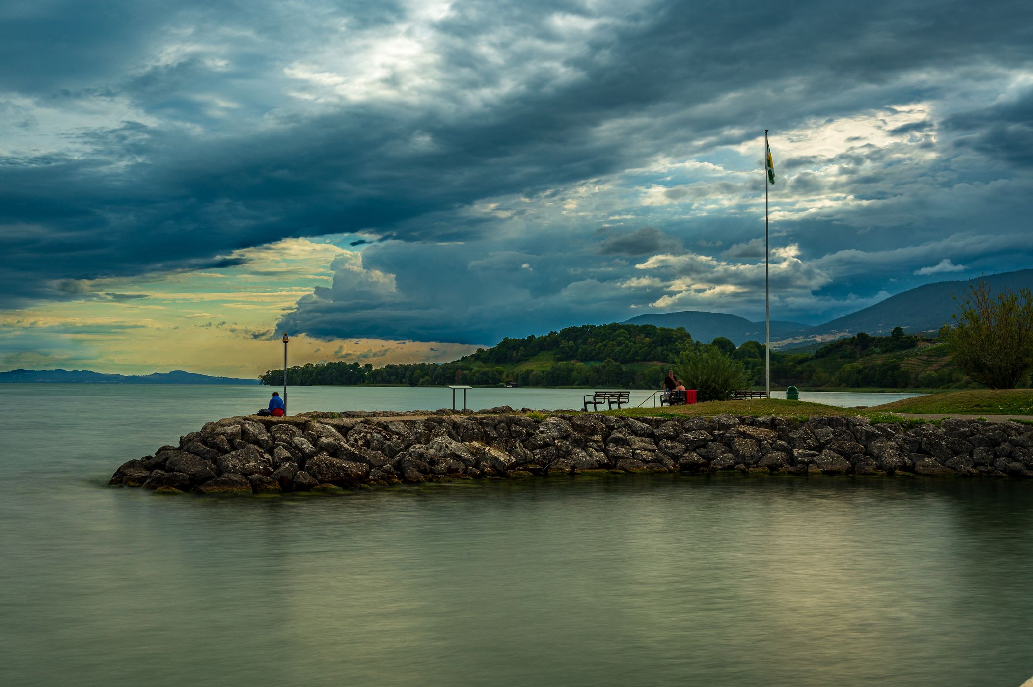 Cortaillod Harbour, Switzerland