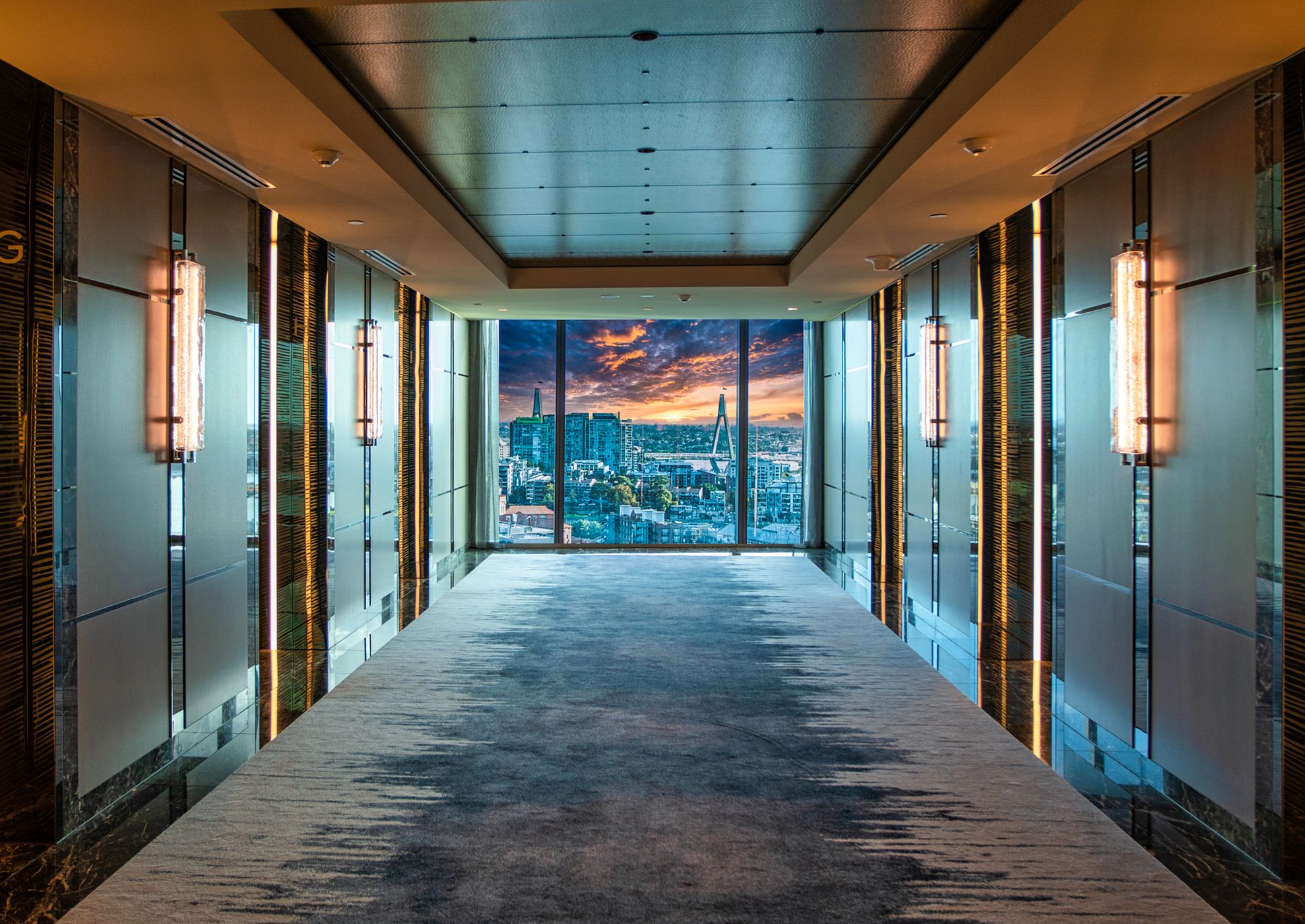 Crown Casino Lift Area, Sydney, Australia