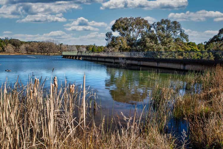 Dam wall, Lake Canabolas, New South Wales