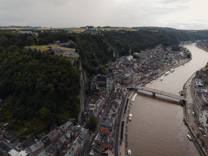 Dinant Arial View