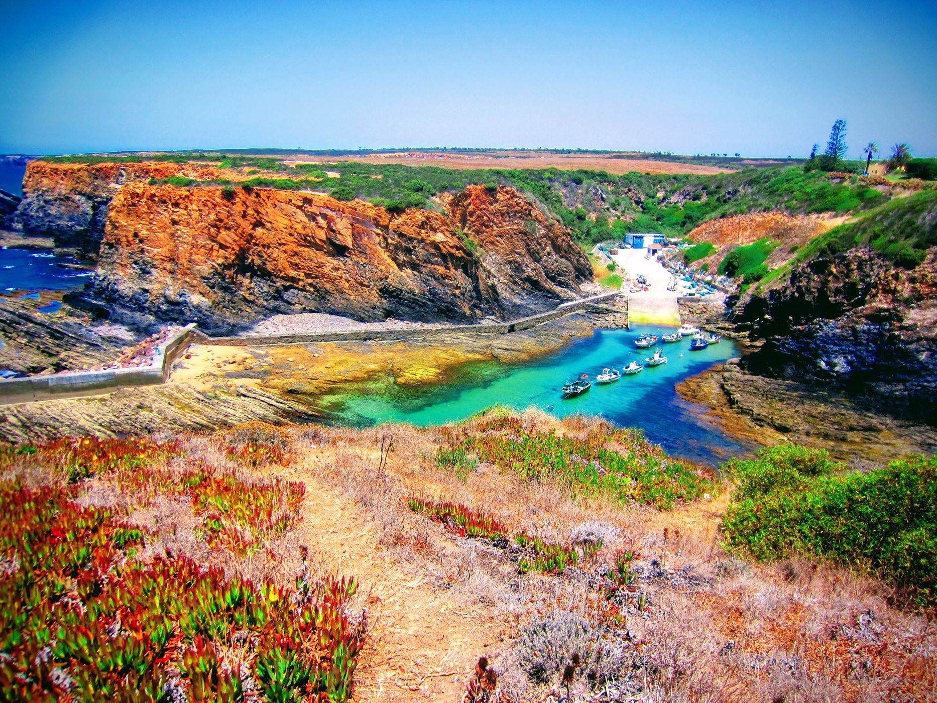 entrada da barca, Portugal
