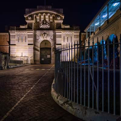 Entrance to Bathurst Gaol, Bathurst, New South Wales, Australia