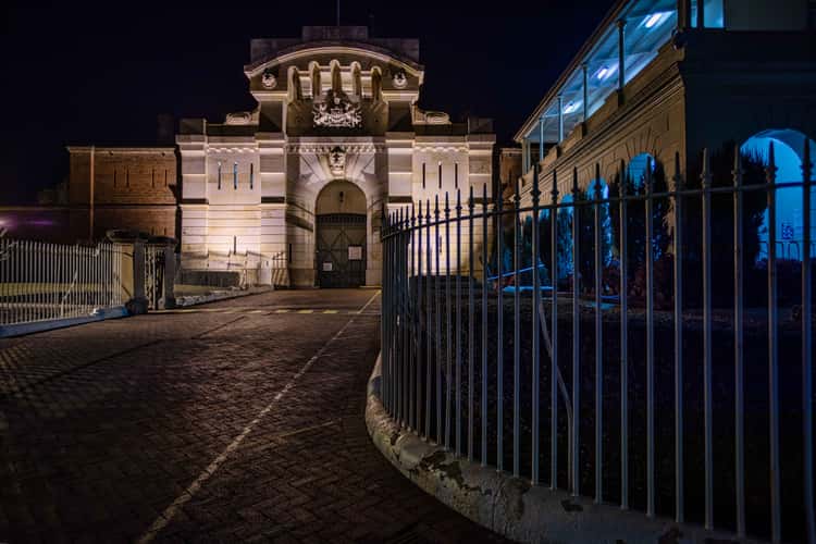 Entrance to Bathurst Gaol, Bathurst, New South Wales