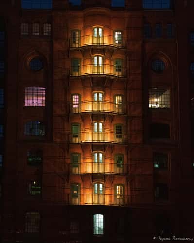 Facade at Speicherstadt, Hamburg
