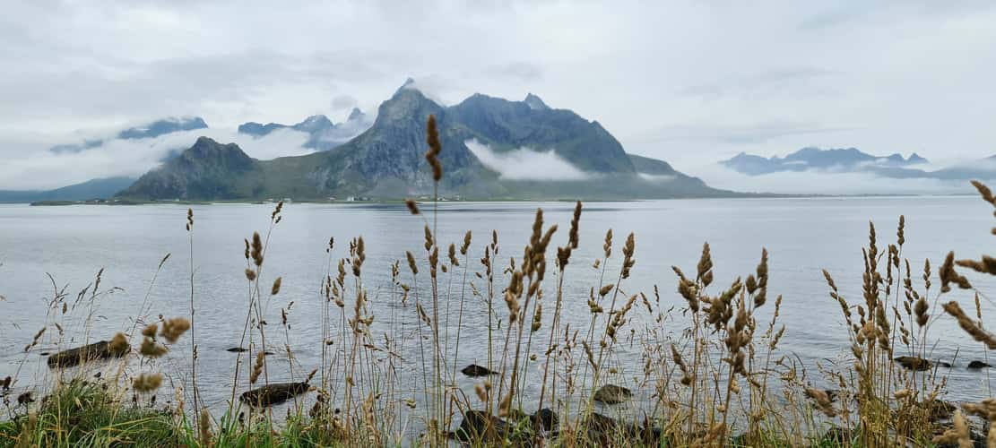 Fjord with Mountains, Lofoten