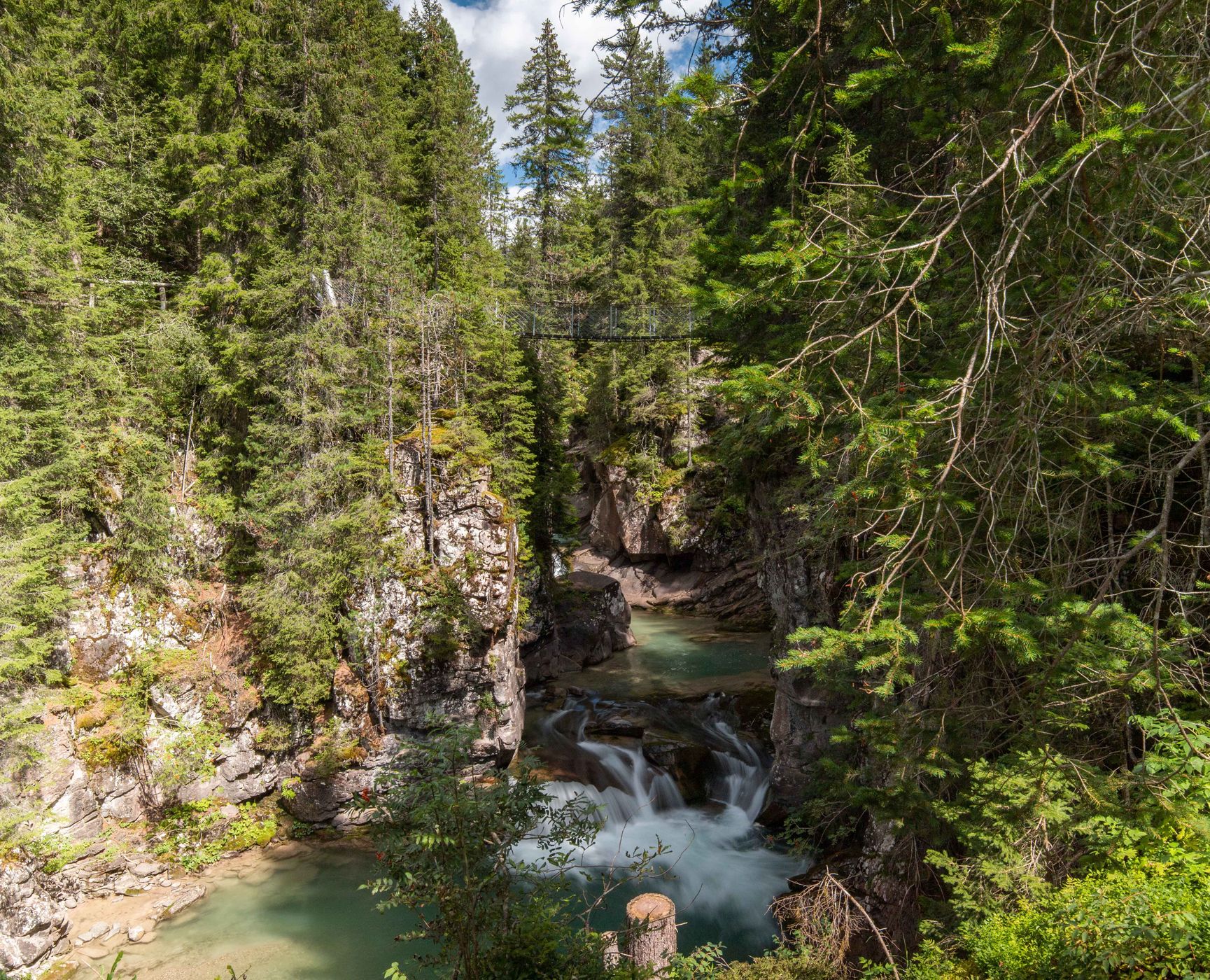 Forra torrente Travignolo, Italy