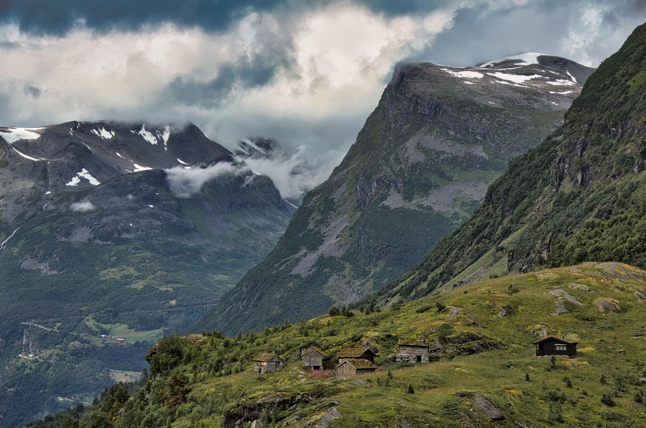 Group of Loghouses, Norway