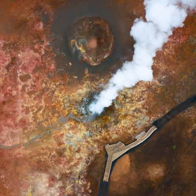 Gunnuhver Hot Spring, Iceland